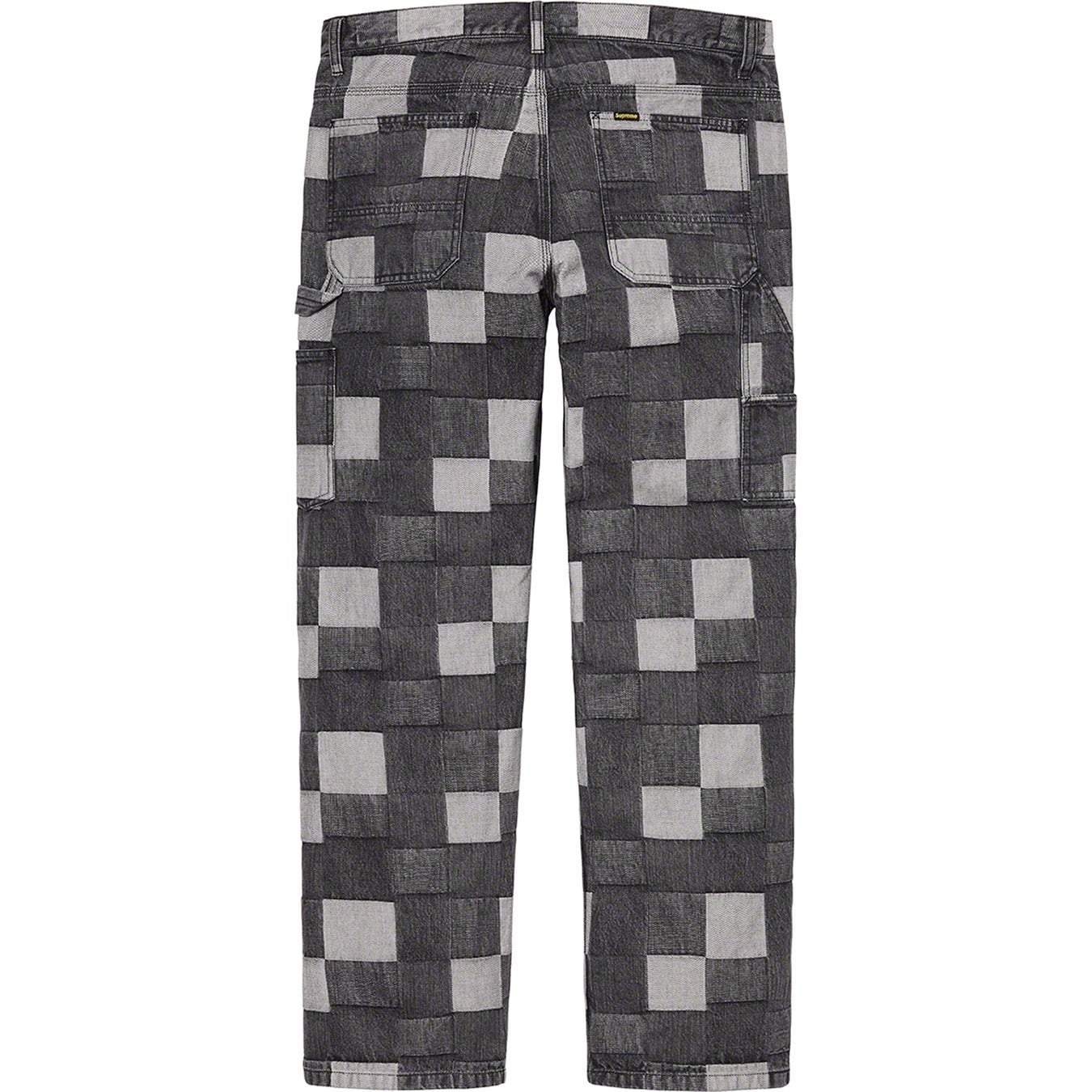 Patched Denim Painter Pant view 10
